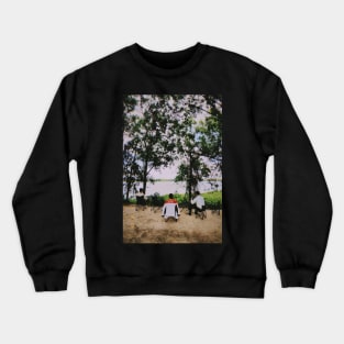 TAKE A BREAK with my friends Crewneck Sweatshirt